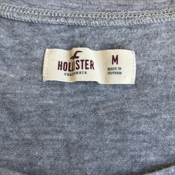 Hollister Easy Pocket T-Shirt Grey - Picture 4 of 5
